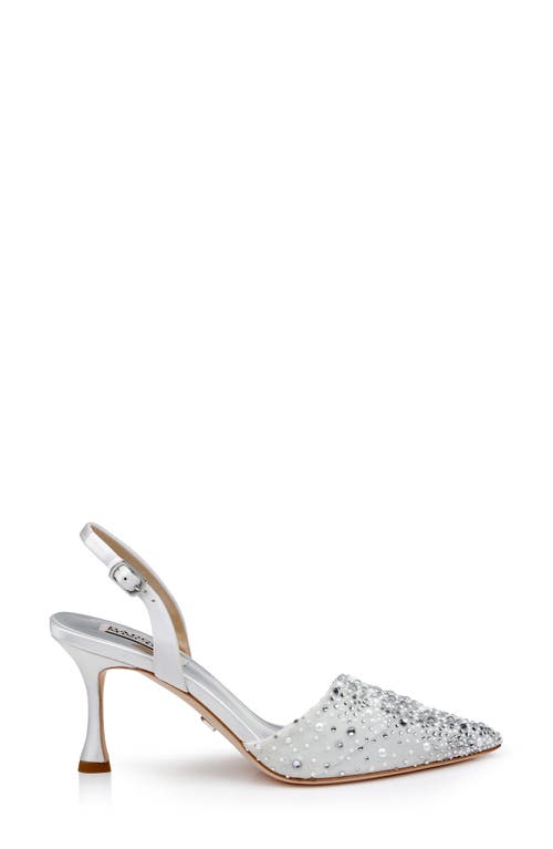 BADGLEY MISCHKA BADGLEY MISCHKA COLLECTION BRENNA SLINGBACK POINTED TOE PUMP 