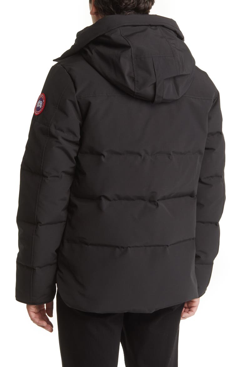Macmillan Water Repellent 625 Fill Power Down Parka, Alternate, color, BLACK