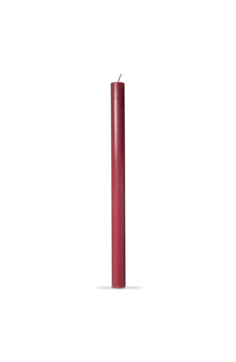 tag Color Studio Straight Taper Unscented Paraffin Wax Candle Plum, Main, color, Purple