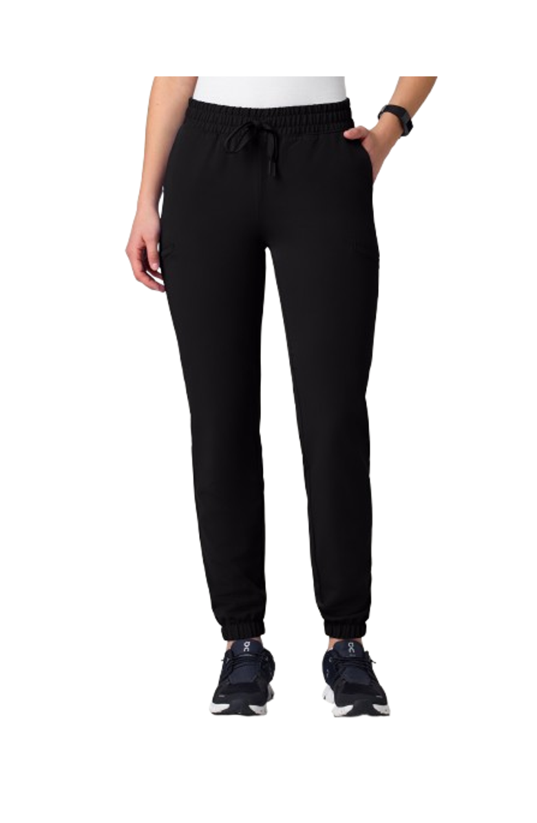 JAANUU Jace Women's 7-Pocket Skinny Scrub Jogger, Main, color, Black