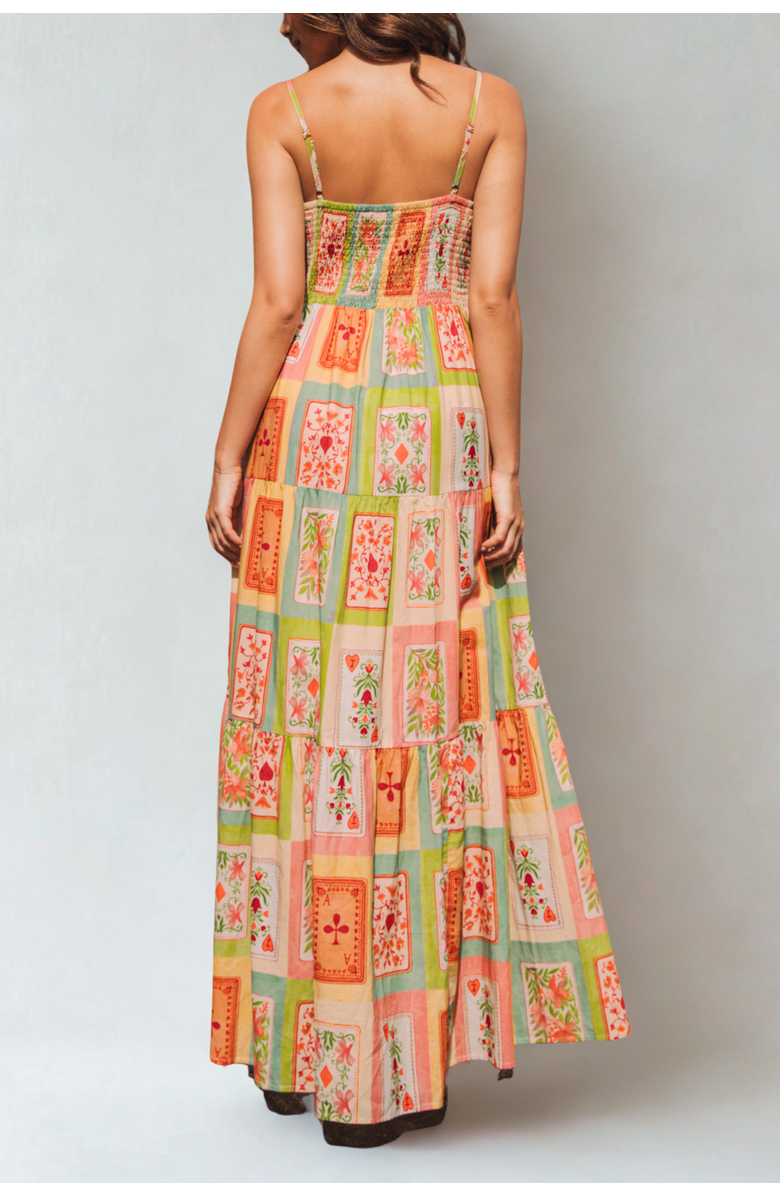 Label of Love Dream Front Tie Maxi Dress, Alternate, color, Pink