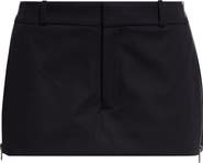 Alexander Wang Mid Rise Cotton Miniskort