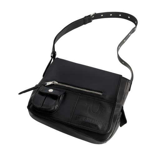 True Religion Classic Messenger Bag In Black