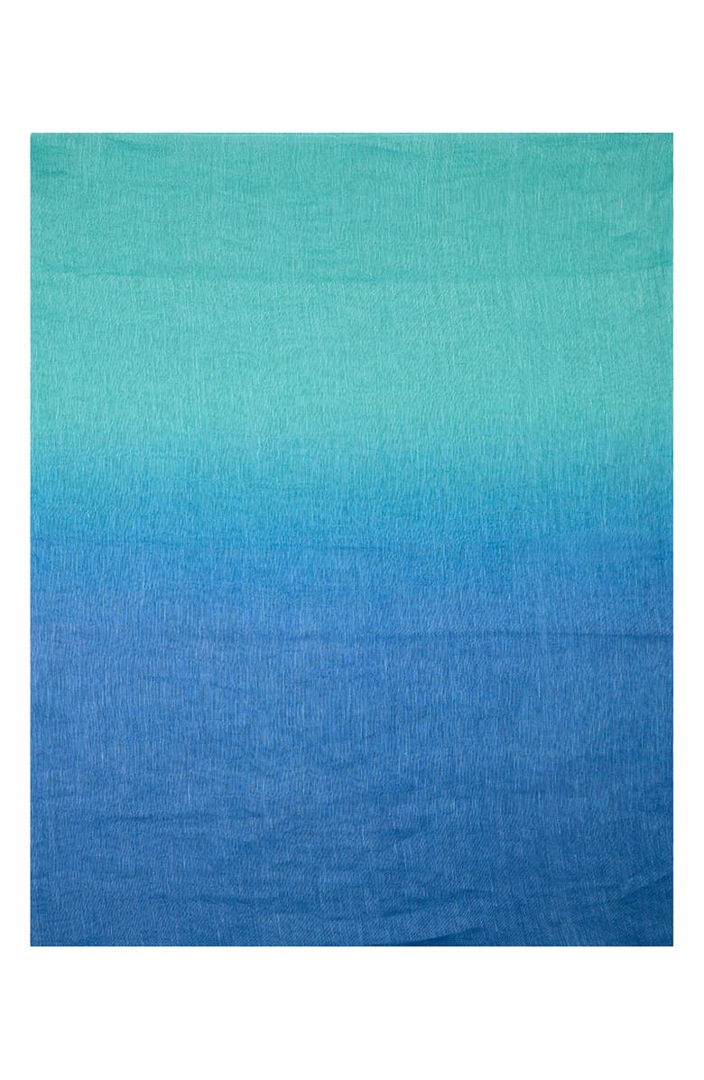 SAACHI Ocean Gradient Scarf, Alternate, color, Blue/ Turquoise