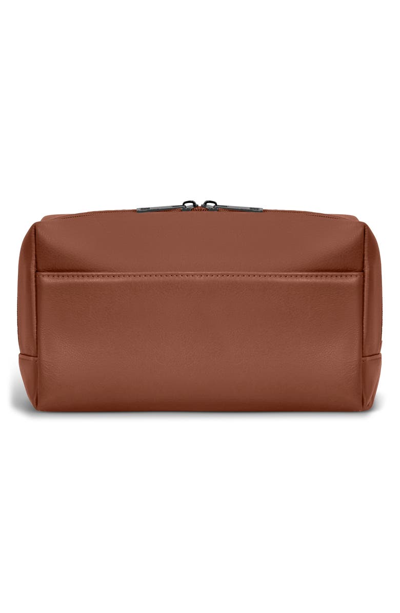 CHAMPS Onyx Leather Dopp Kit, Alternate, color, Brown