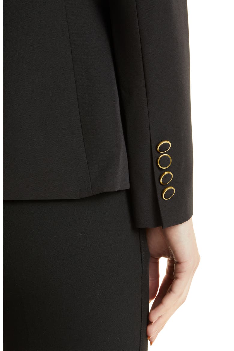 Cady Avery One-Button Blazer, Alternate, color, BLACK