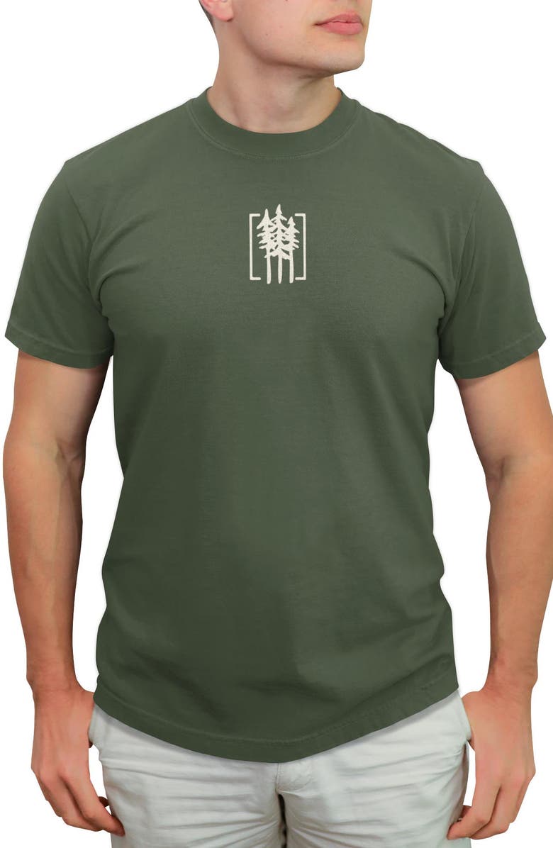 Lost Gods Men's Lost Gods Simple Tree Logo  Graphic T-Shirt, Main, color, Hemp