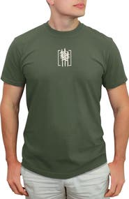 Lost Gods Men's Lost Gods Simple Tree Logo Graphic T-Shirt