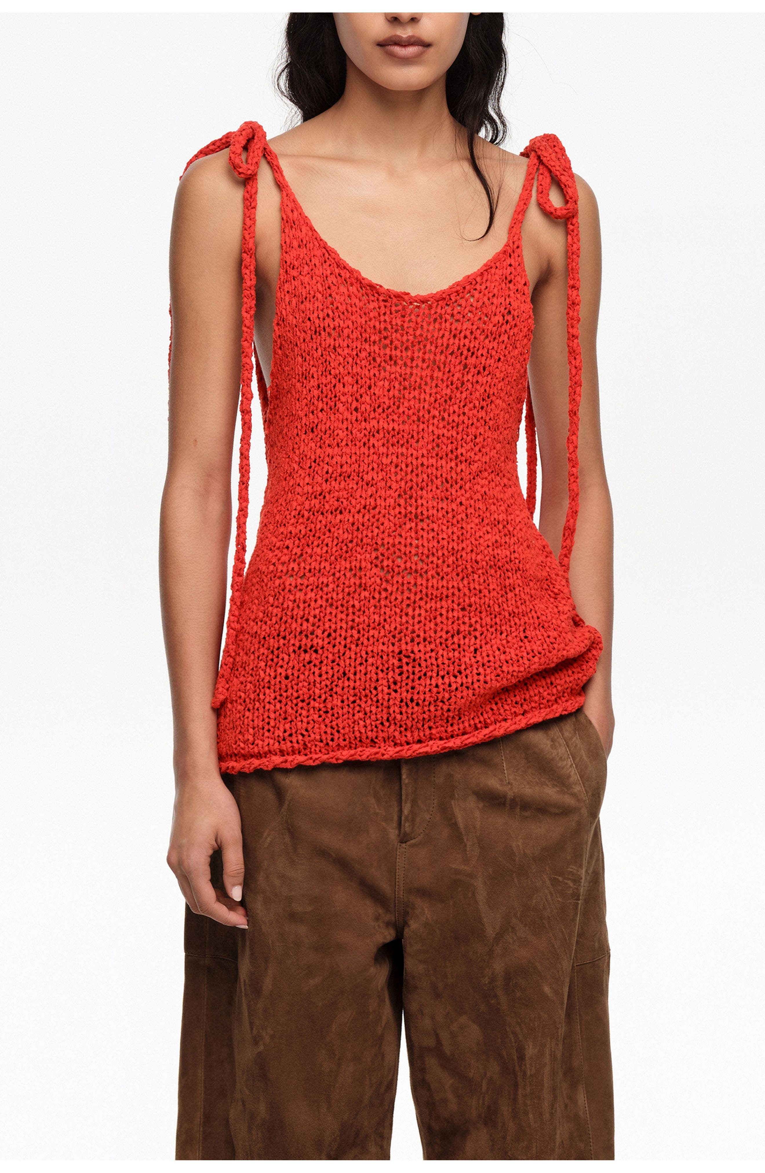 Bow Strap Sweater