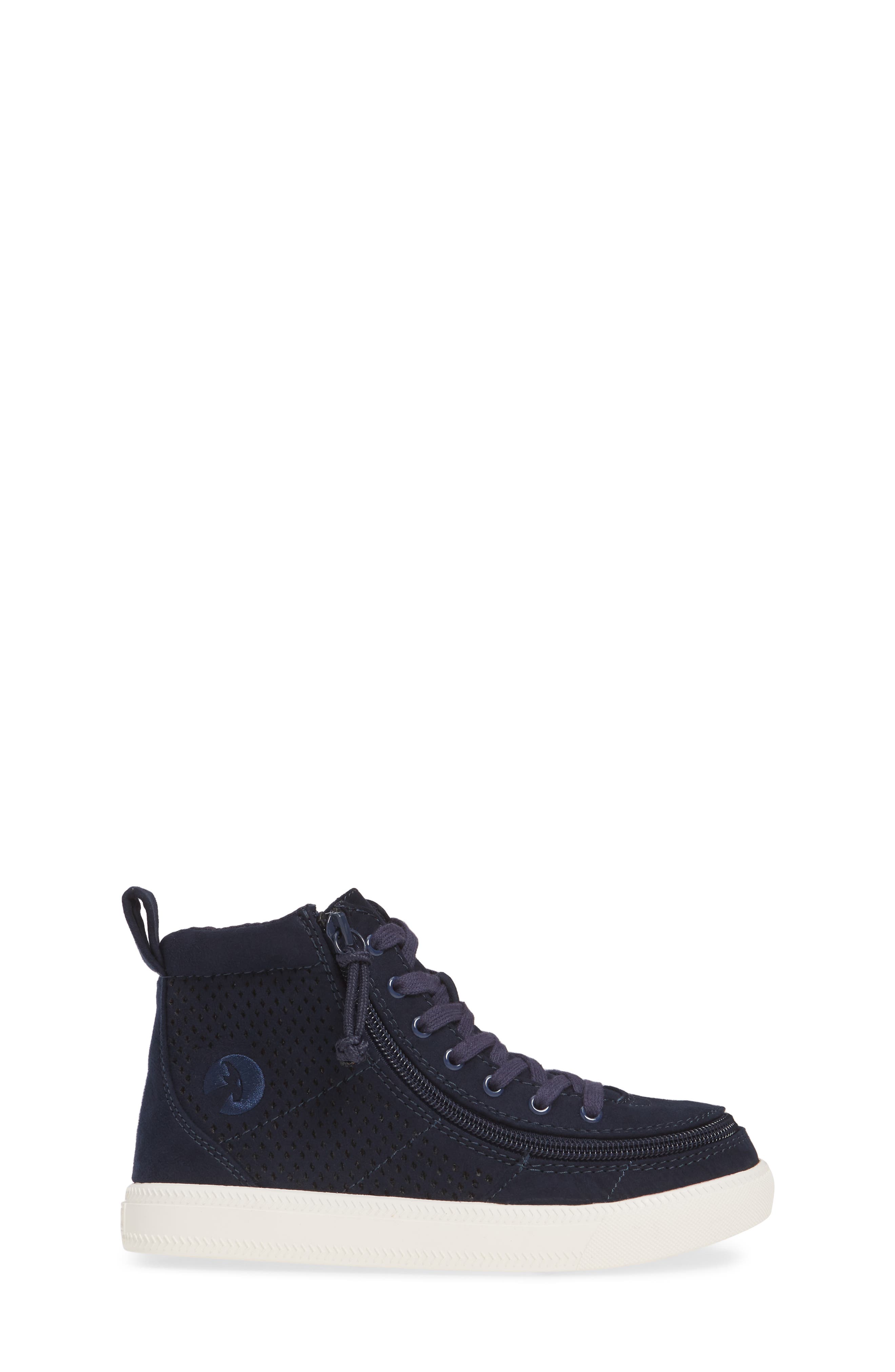 Classic High Top Sneaker, Alternate, color, NAVY PERF