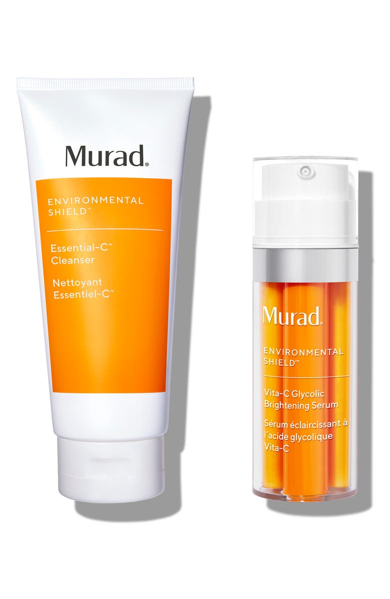 Murad<sup>®</sup> Cleanse & Brighten Vitamin C Skin Care Set USD $120 Value, Main, color,