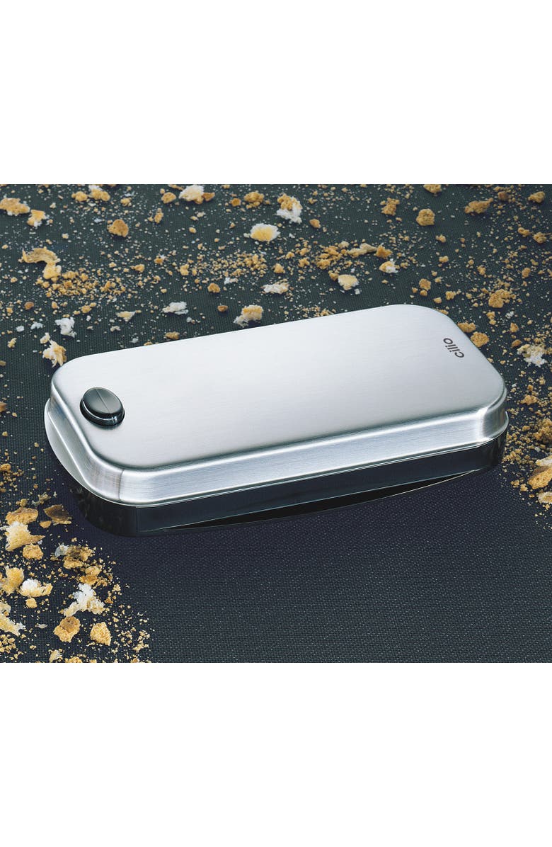 CILIO Premium Handheld Table Crumb Remover, Stainless Steel, Alternate, color, Silver