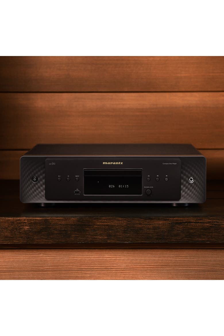 CD 60 CD Player, Alternate, color, Black