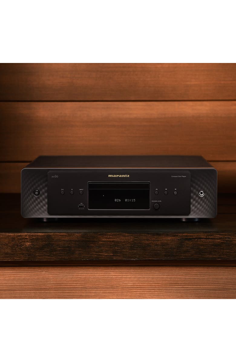 Marantz CD 60 CD Player, Alternate, color, Black