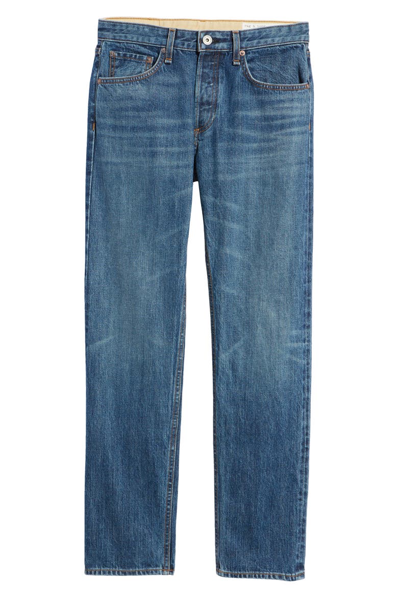Rosa High Waist Nonstretch Boyfriend Jeans, Alternate, color, WASHINGTON