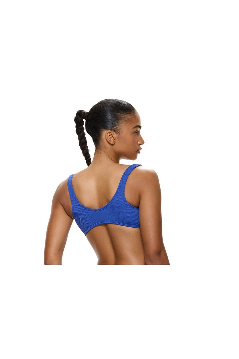 Tubular Square Neck Bikini Top, Alternate, color, Royal