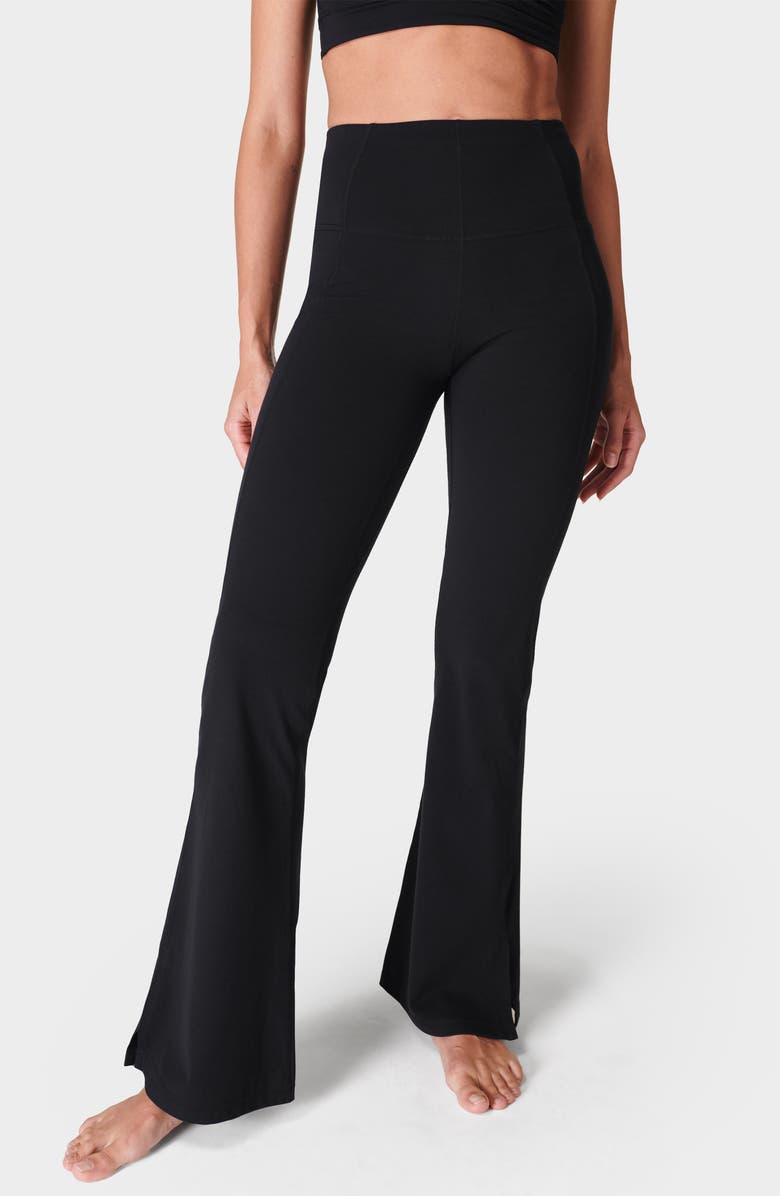Sweaty Betty Super Soft Flare Leggings, Main, color,