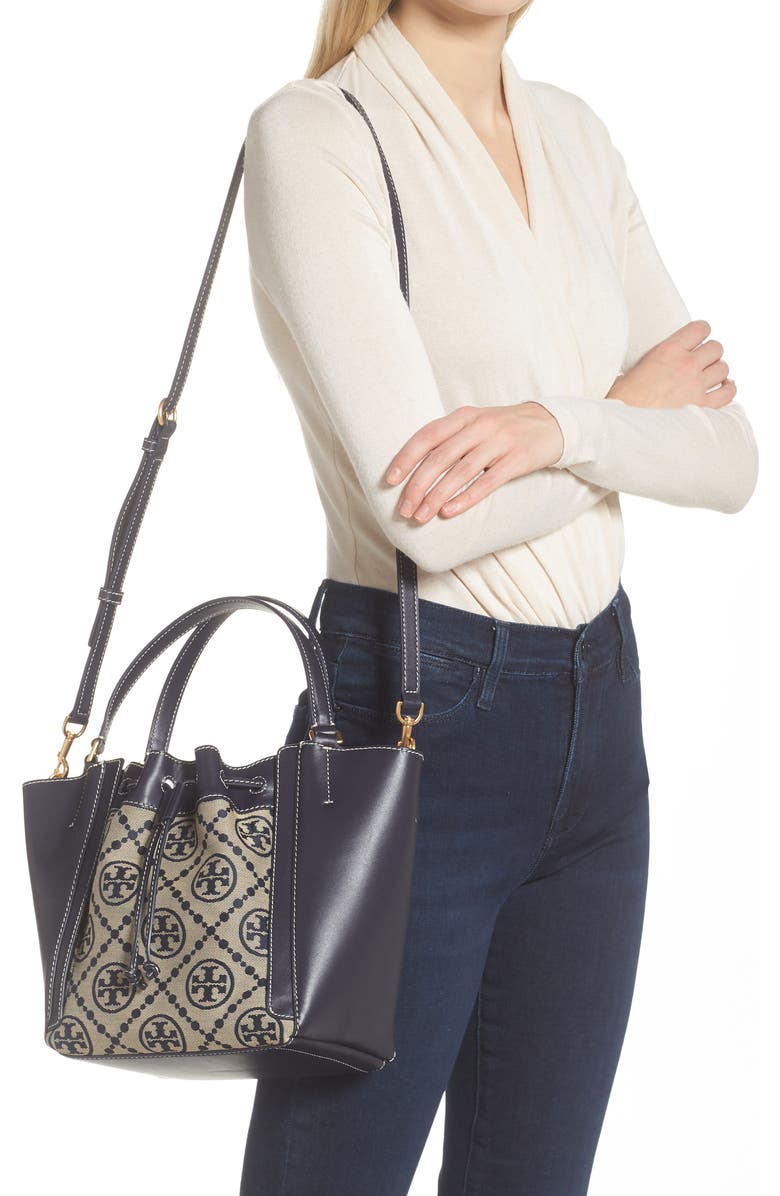 Tory Burch T Monogram McGraw Dragonfly Satchel, Alternate, color,