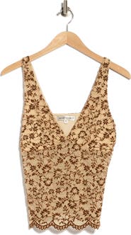Madden Girl Scallop Edged Bust Corset Top