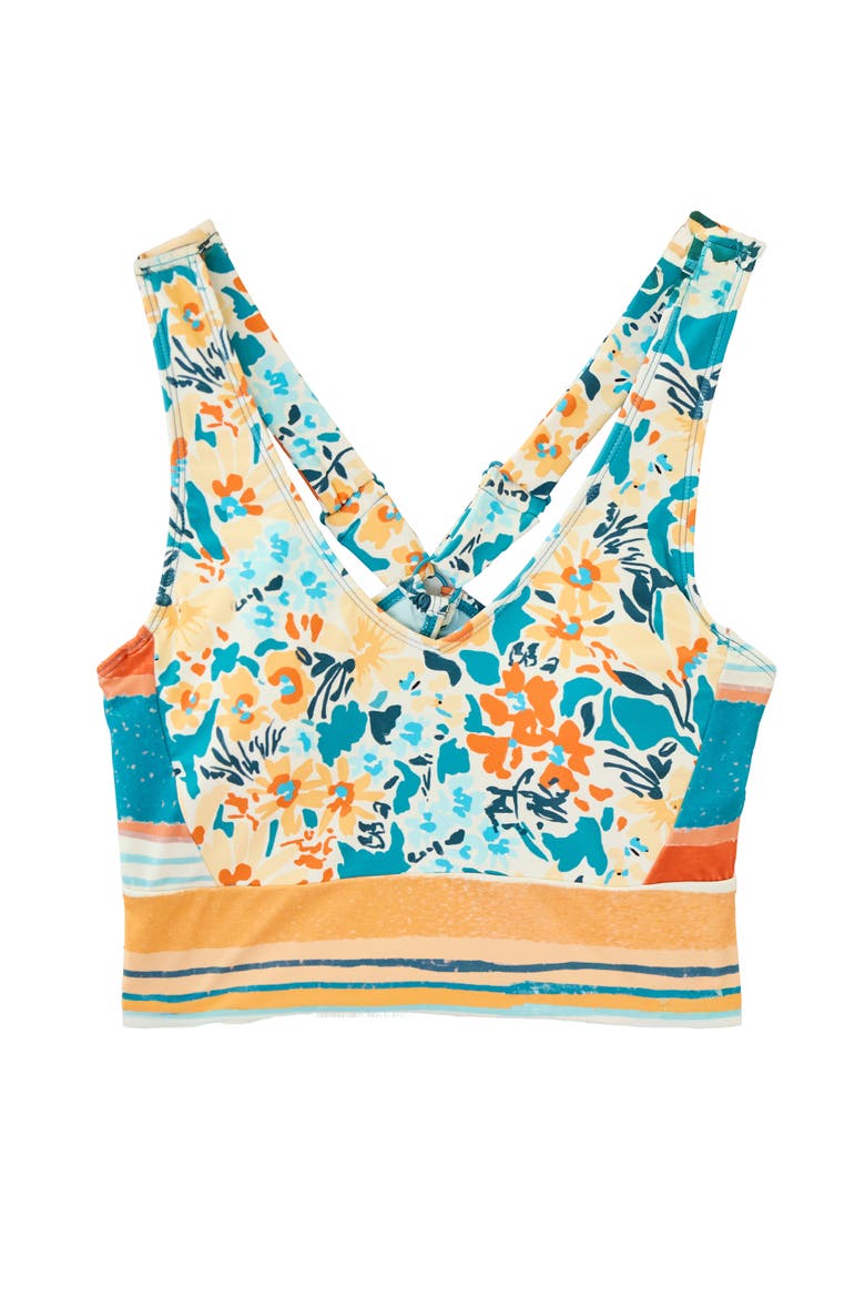 Underwire V-Neck Swim Crop, Alternate, color, Arches