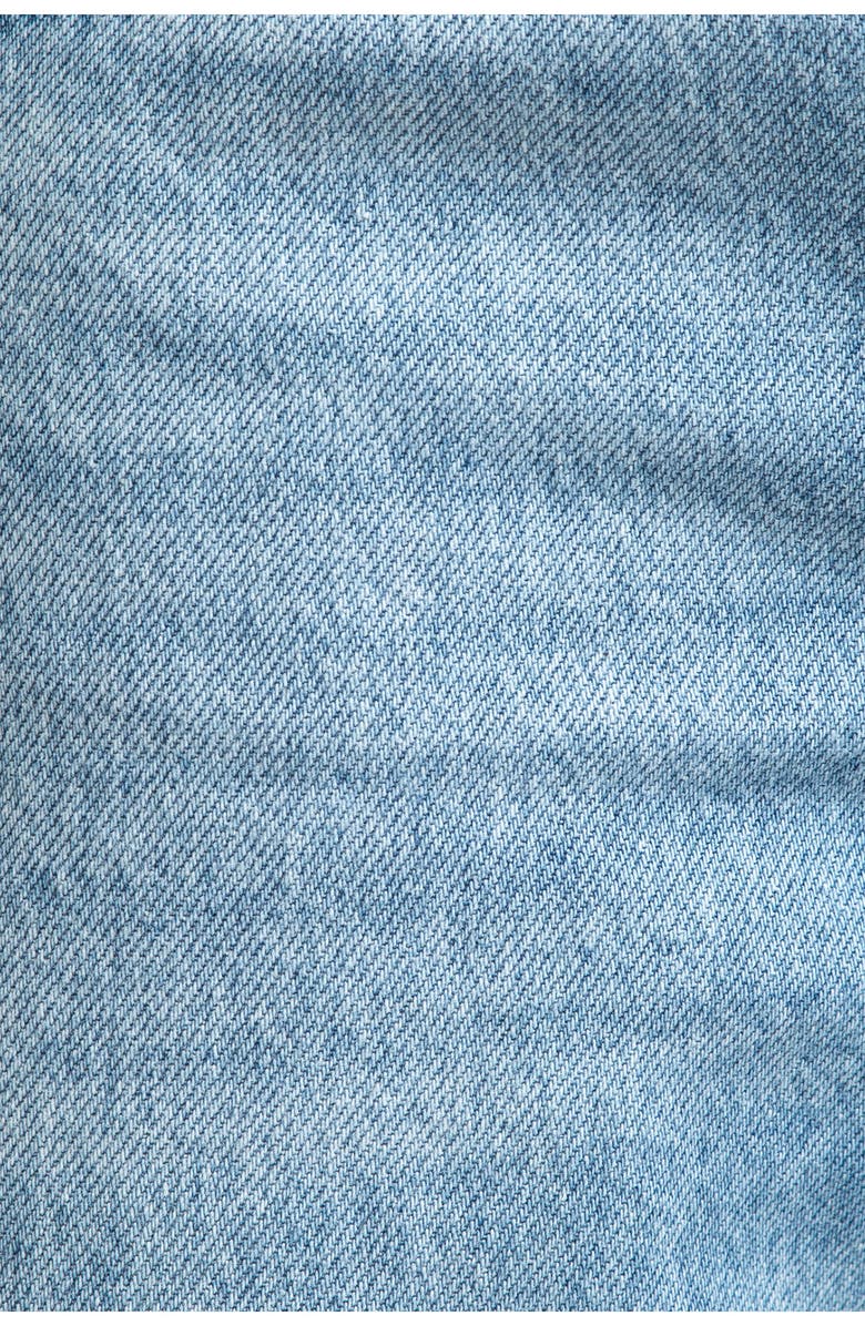 I Love Who I Am High Waist Kick Straight Leg Jeans, Alternate, color, Dark Blue/ Medium