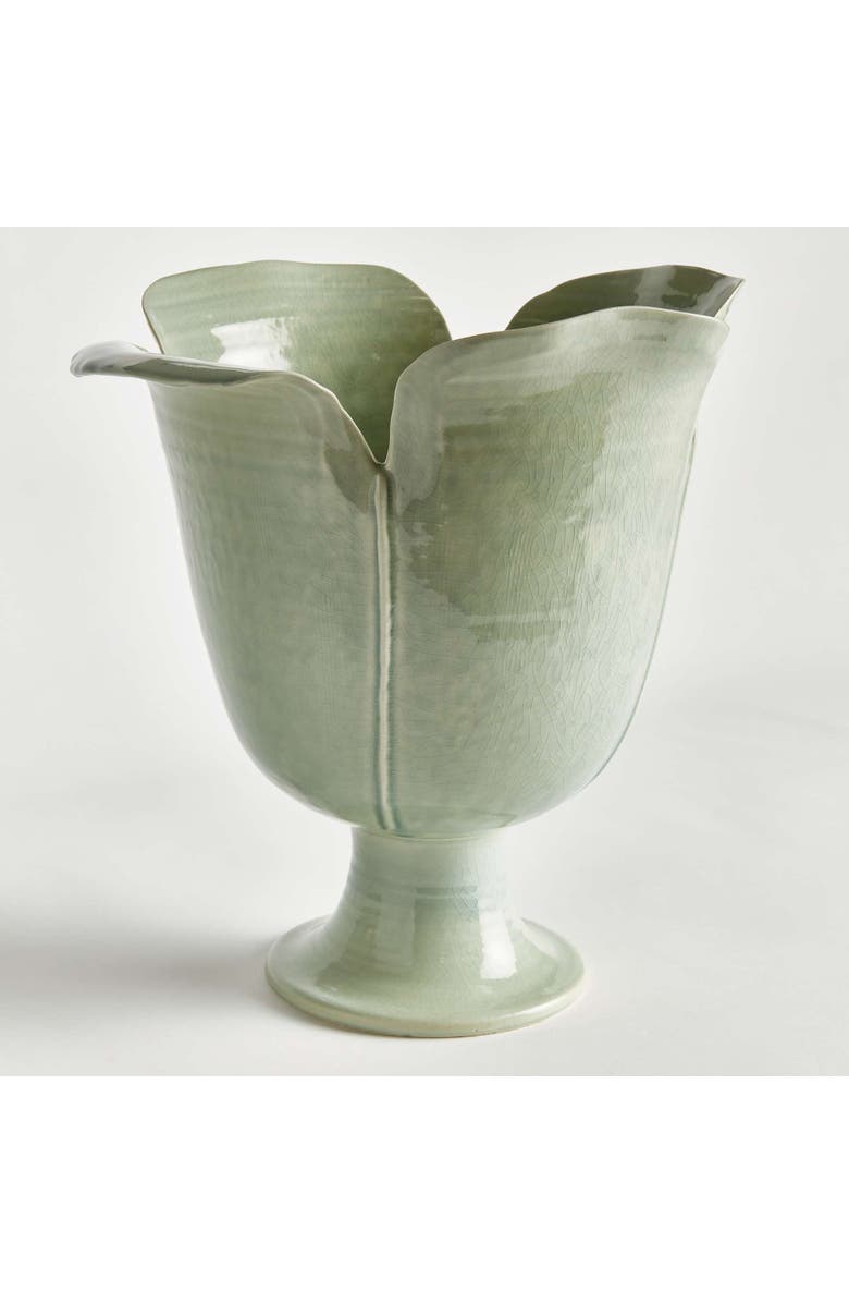 Napa Home & Garden Petalo Vase, Alternate, color, Green