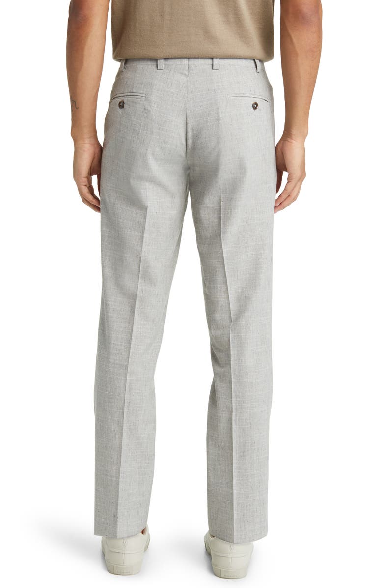 Ted Baker London Jerome Trim Fit Soft Constructed Stretch Wool Blend Tapered Leg Pants, Alternate, color,