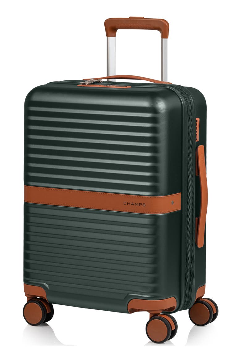 Vintage II 20-Inch Hardside Spinner Carry-On, Main, color, GREEN