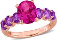 Julianna B. Gemstone Oval Ring Sterling Silver