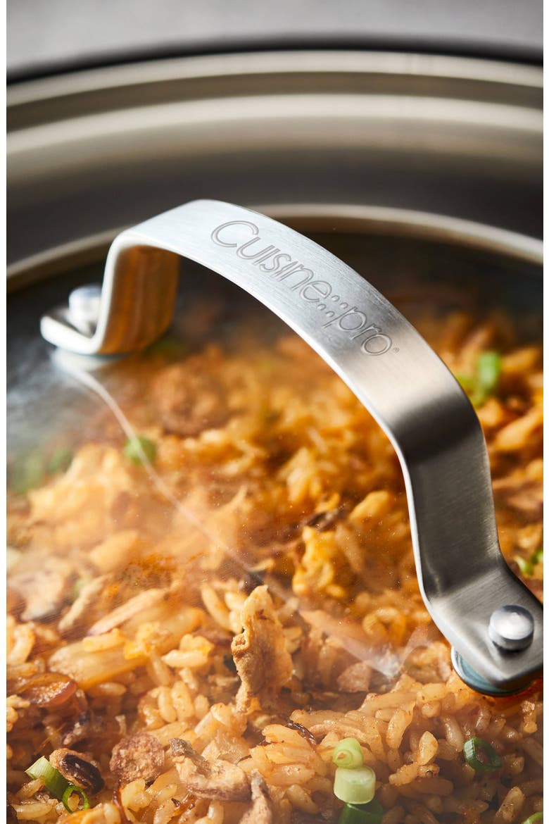 iD3® SS 5.3 Qt. Wok, Alternate, color, SILVER