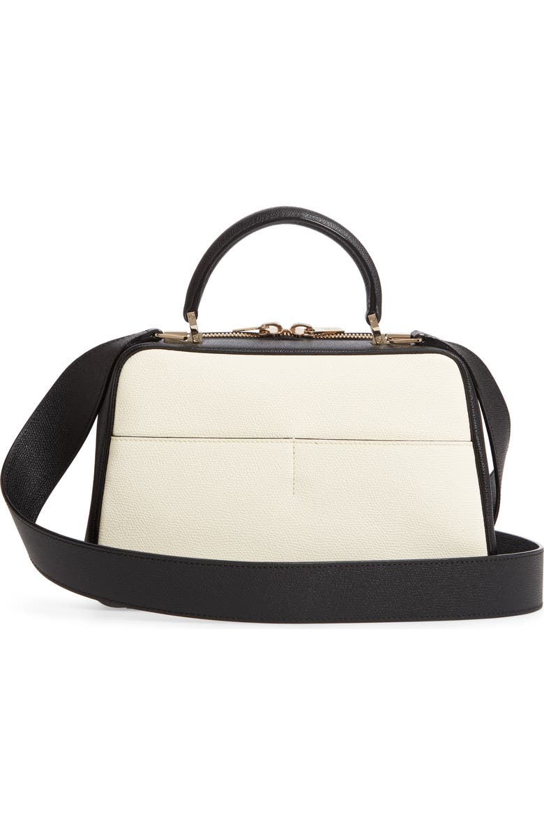 Valextra Medium Serie S Leather Top Handle Bag, Alternate, color,