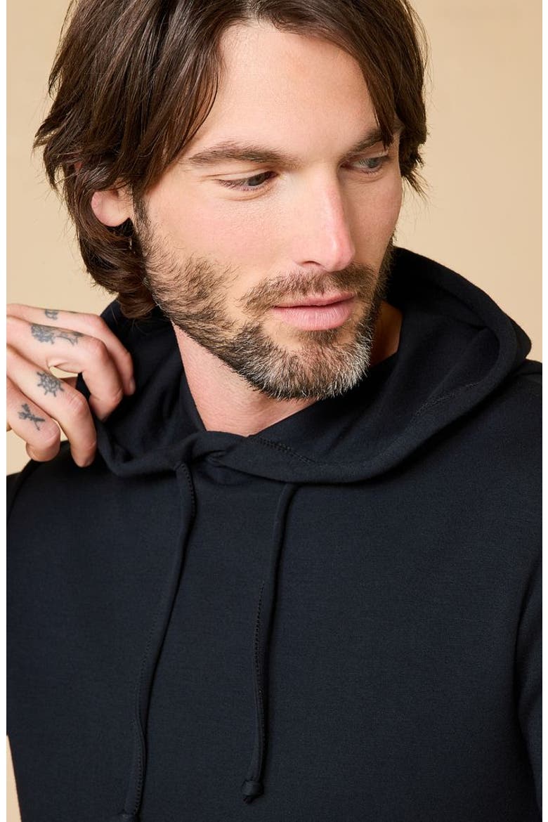 Men's DreamTech Athleisure Hoodie, Alternate, color, Black