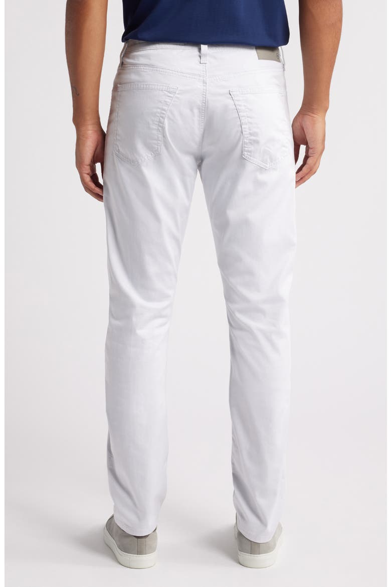 Everett Commuter Performance Slim Straight Pants, Alternate, color, ALMOST WHITE