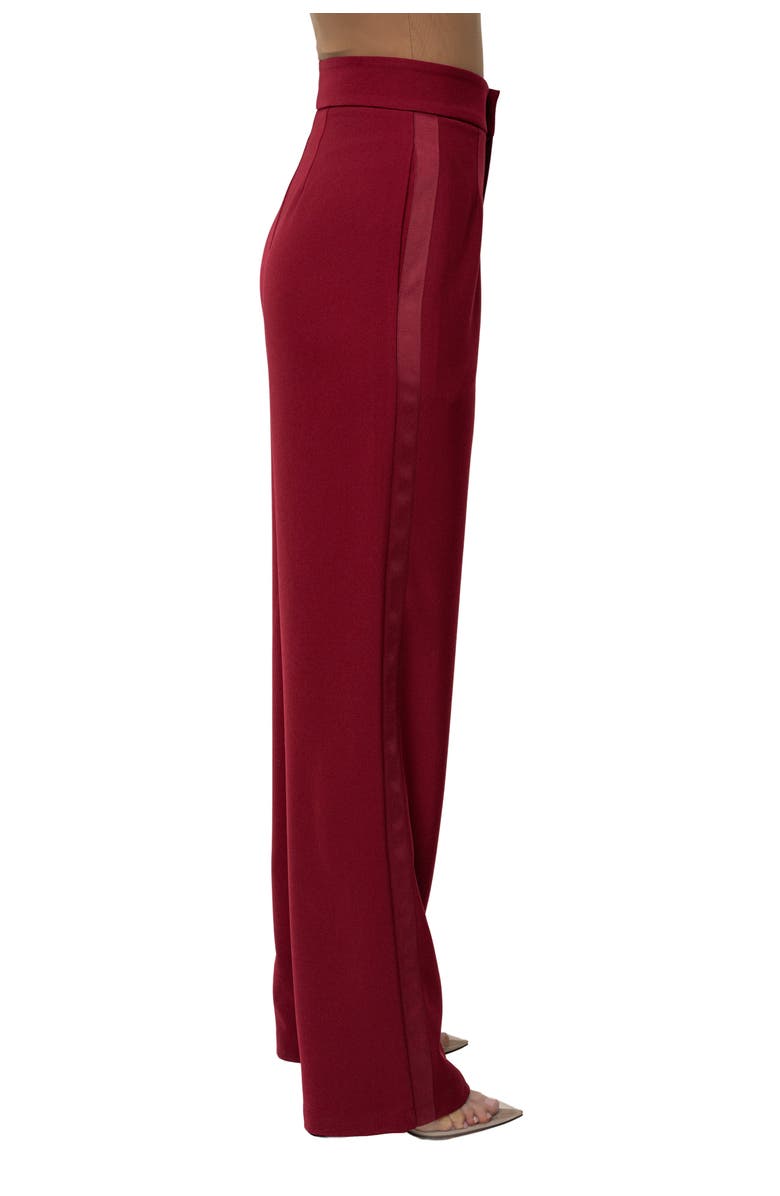 JLUXLABEL Suite Life Woven Pant, Alternate, color, Burgundy