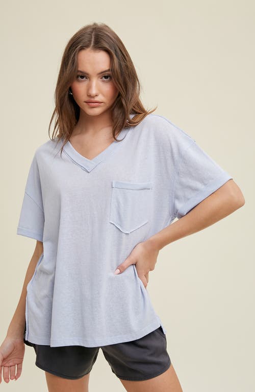 WISHLIST WISHLIST OVERSIZE V-NECK TEE