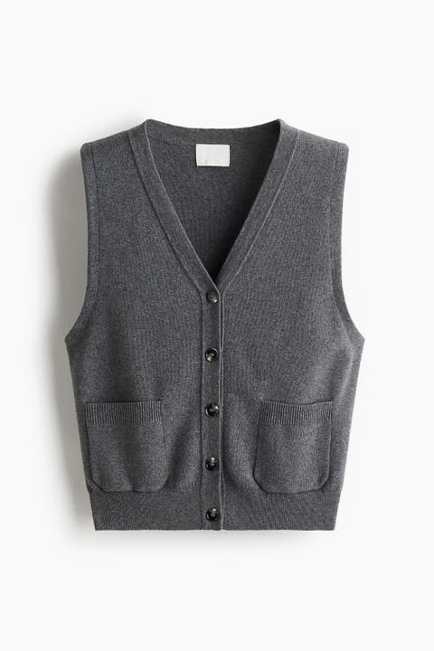 Fine-knit Waistcoat