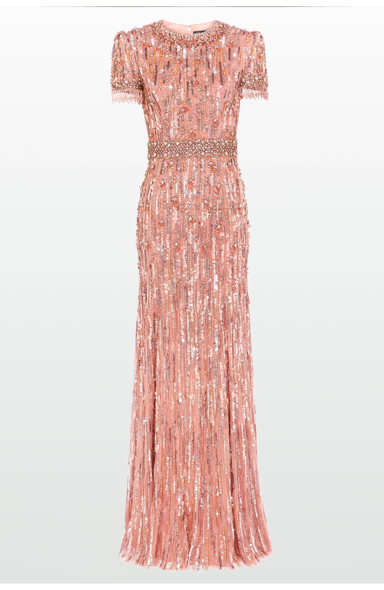 Jenny Packham Roxy Gown, Main, color, Cinnamon
