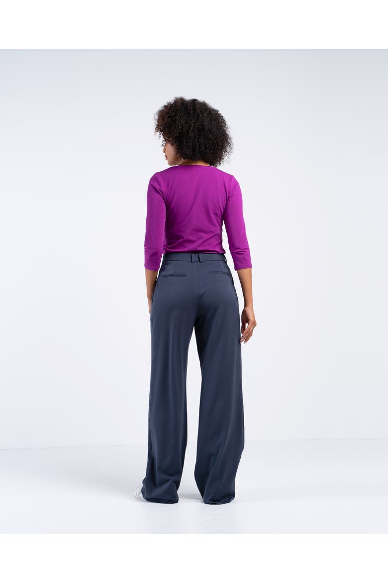 Izzy Pants, Alternate, color, Graphite Blue
