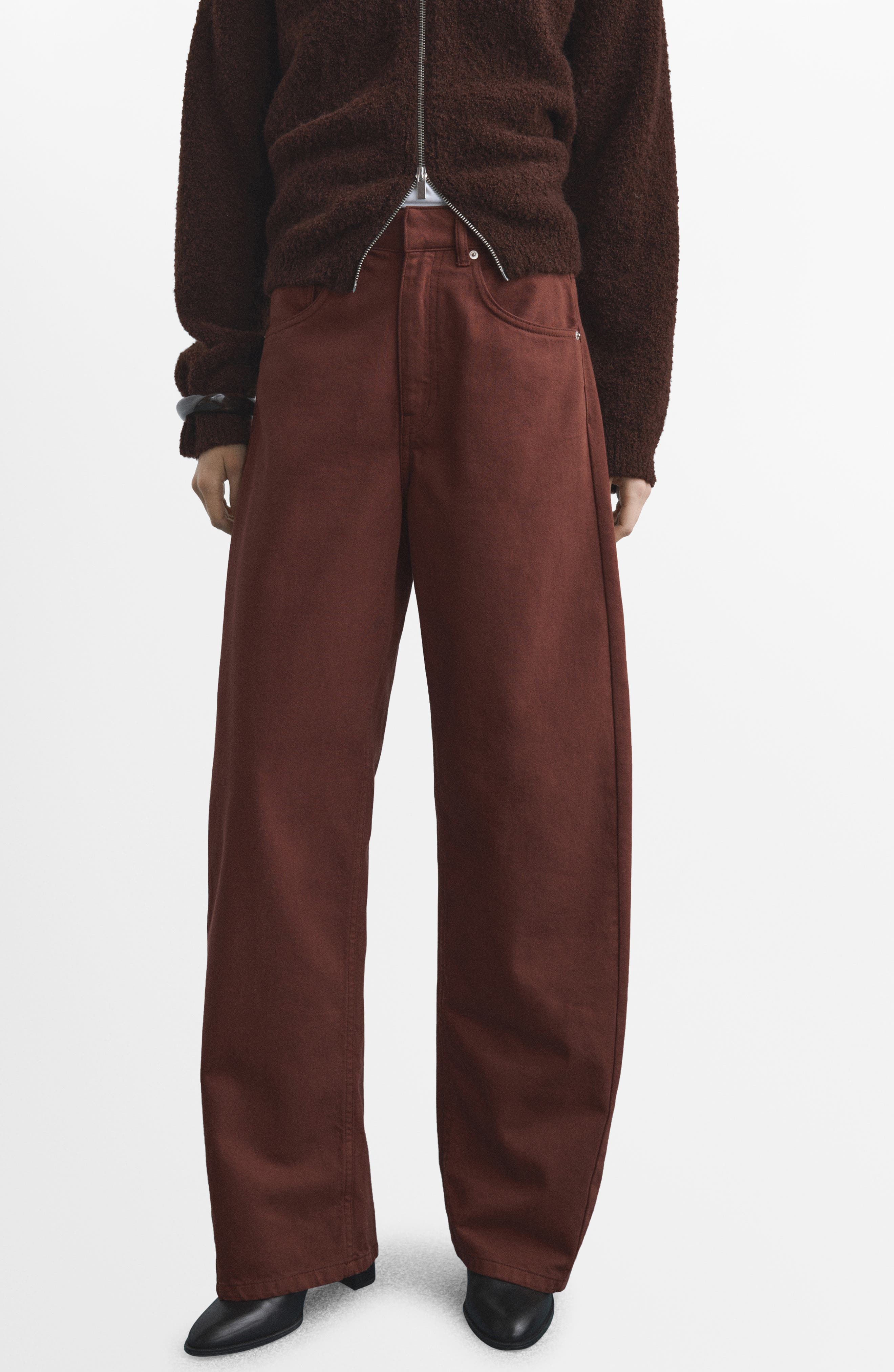 selected BURNT ORANGE