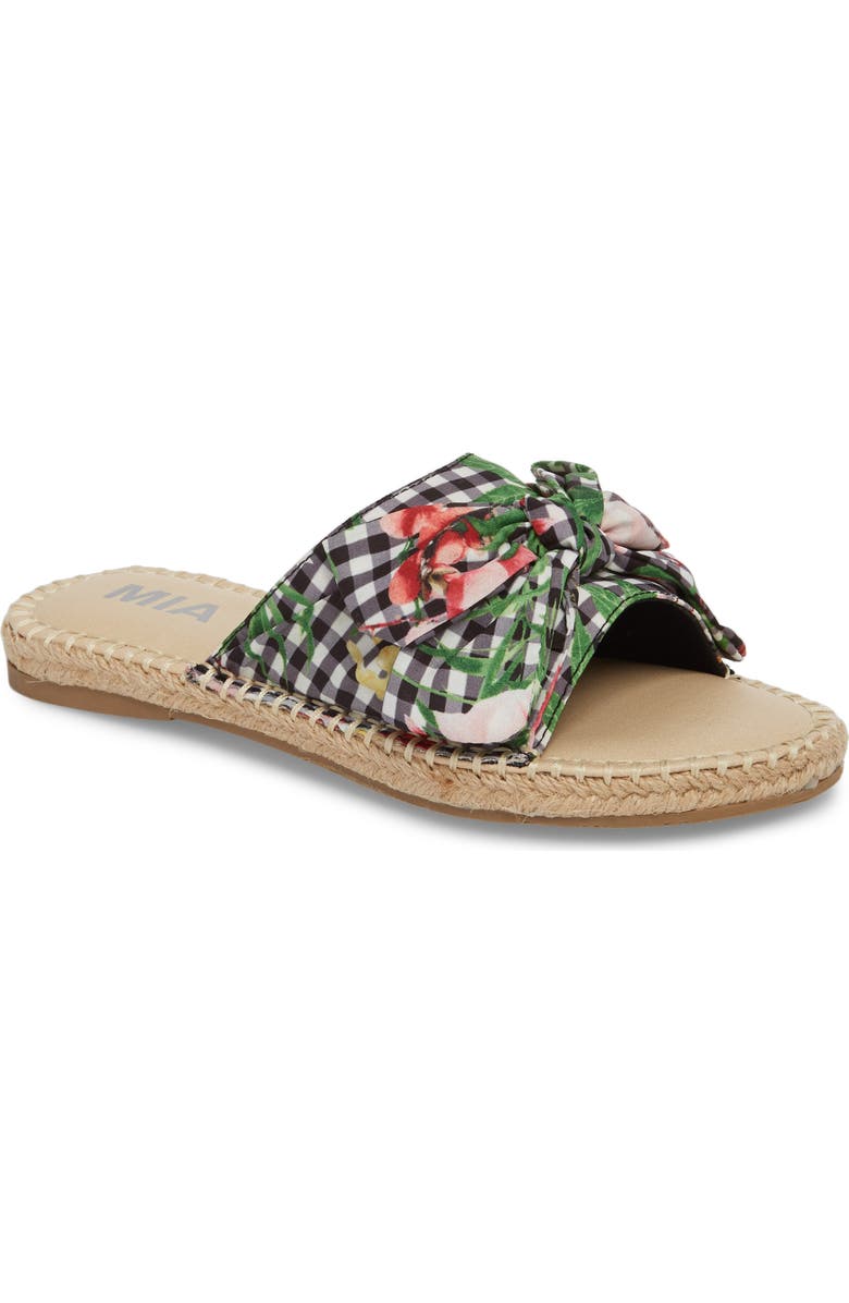 MIA Brenda Espadrille Flat, Main, color,
