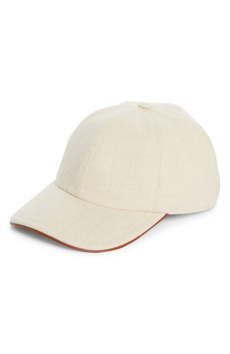 Eleventy Boiled Wool Baseball Cap, Main, color, 