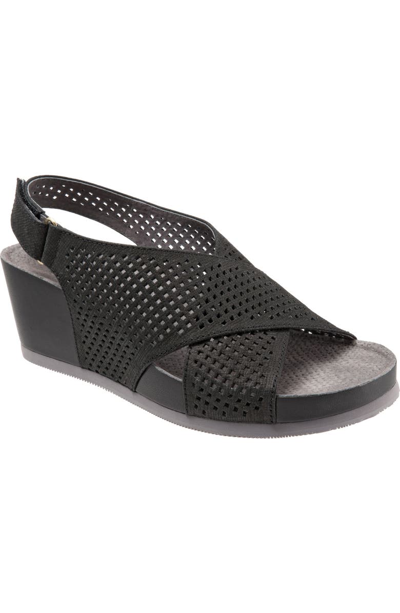 SoftWalk<sup>®</sup> Hansford Wedge Sandal, Main, color,