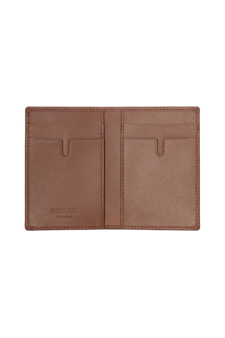 Check Folding Card Case, Alternate, color, Archive beige