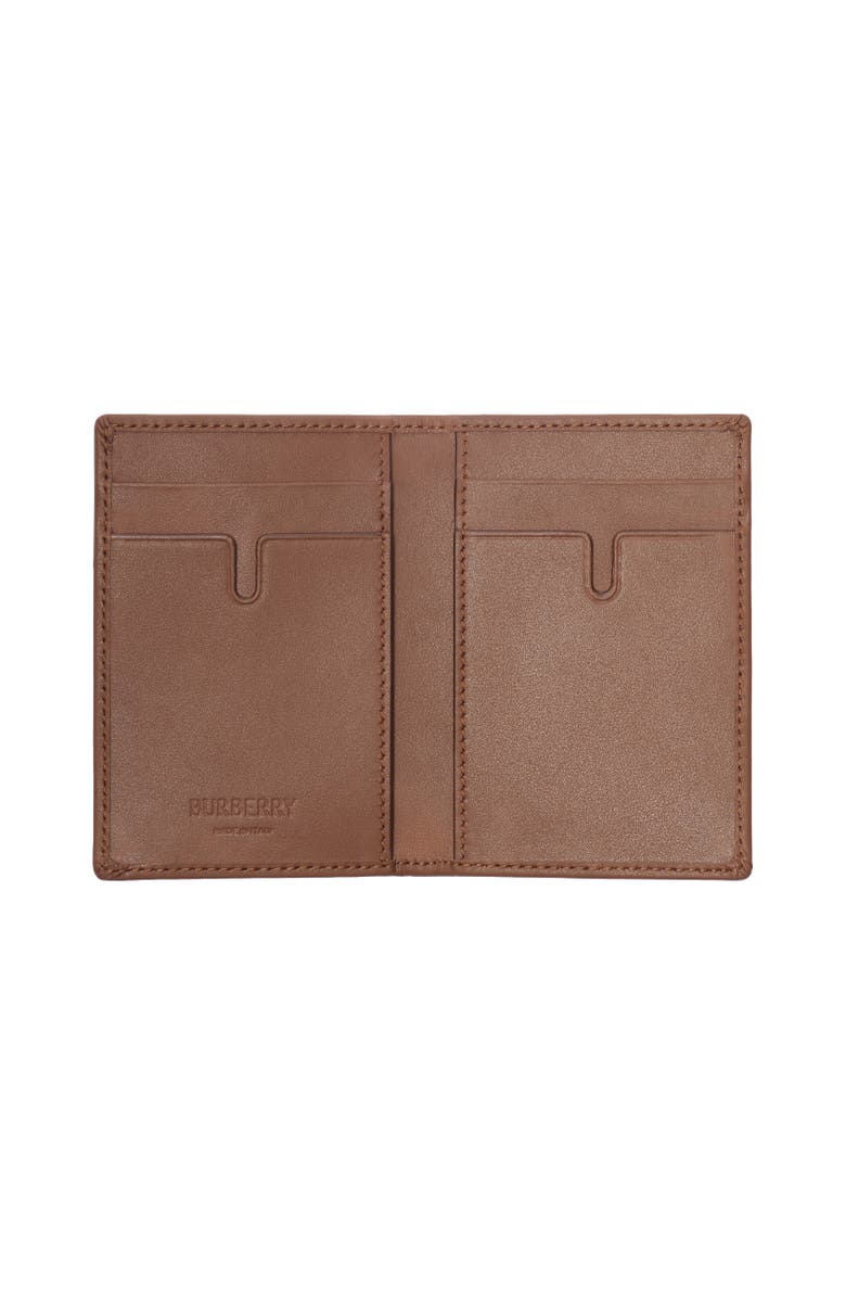 Burberry Check Passport Holder, Alternate, color, Archive Beige