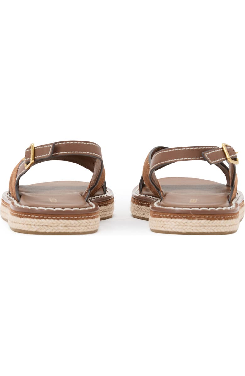Reiss Rhia Espadrille Slingback Sandal, Alternate, color, Tan