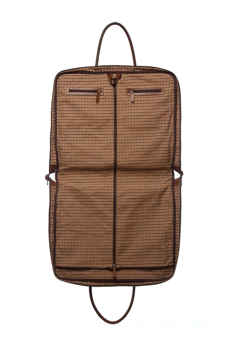 Prescott Waxed Canvas Garment Bag, Alternate, color, Olive