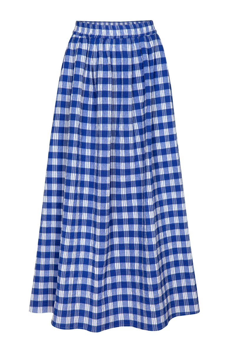 Untitled in Motion Alma Voluminous Plaid Maxi Skirt, Main, color, Ios Check