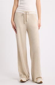 rag & bone Nyla Cashmere Wide Leg Pants