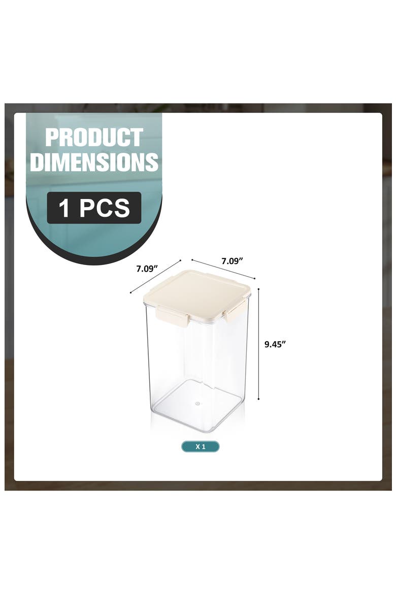 Airtight Food Storage Container, Alternate, color, NO COLOR