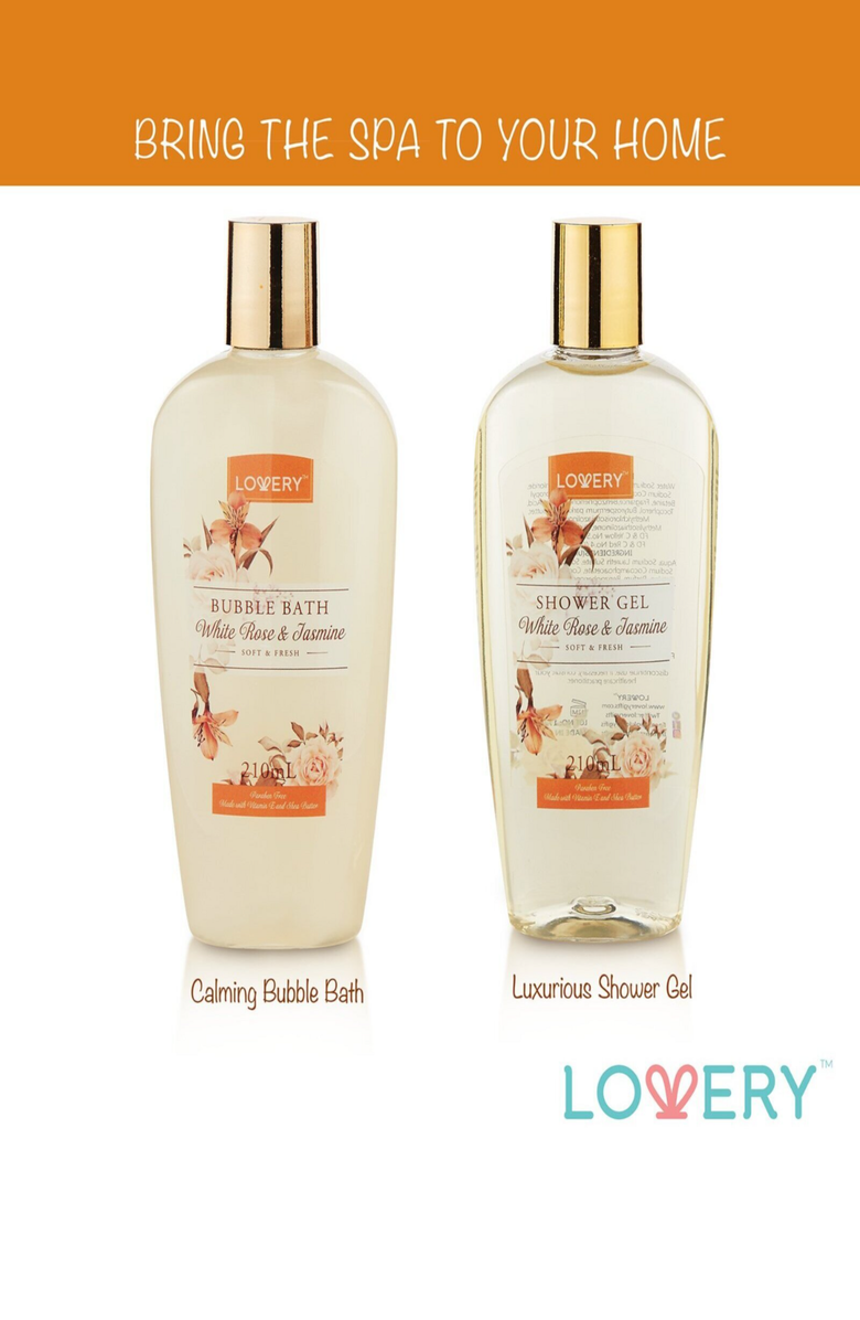 Lovery Home Spa Gift Basket - Luxury 11 pc Bath 
Body Gift Set, Alternate, color, 